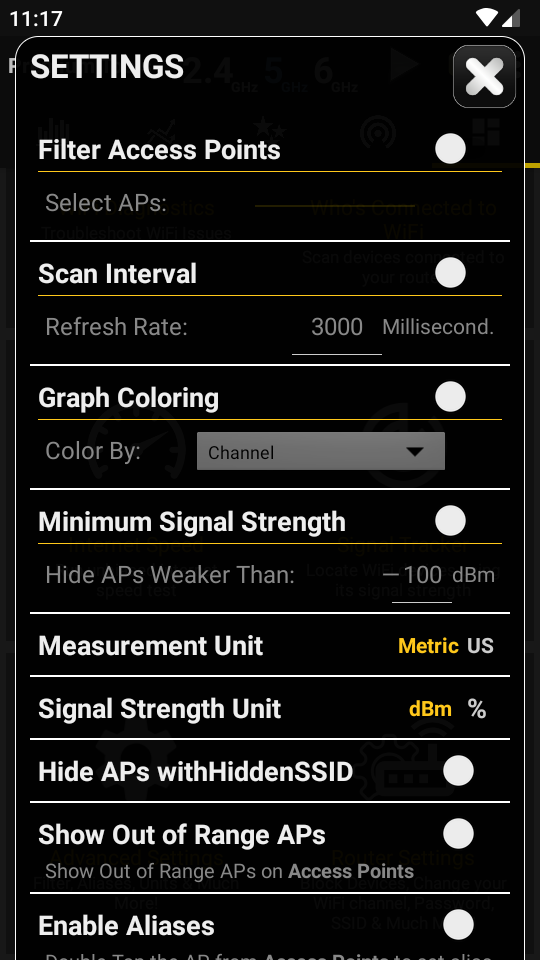 WiFi Analyzer截图3