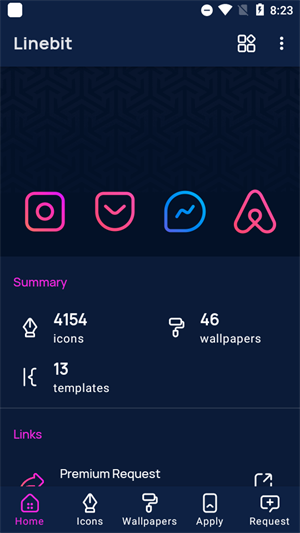 Linebit图标包截图4