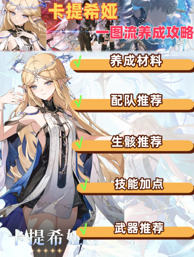 鸣潮卡提希娅一图流养成攻略