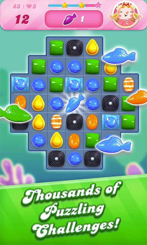 Candy Crush Saga截图2